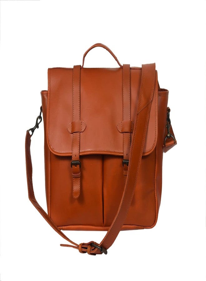 Celtic Premium Leather Satchel Sling Bag for Office & Everyday Use with Adjustable Strap - Image 1